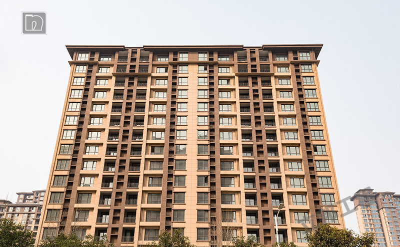 外墻一體板圖片案例[鄭州南航祥云和苑]